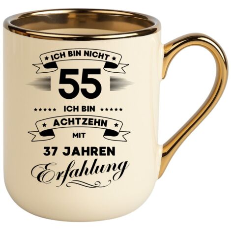 Tazza divertente, regalo per il 55° compleanno