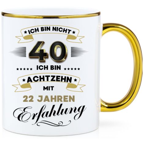 Tazza divertente, regalo per un 40° compleanno