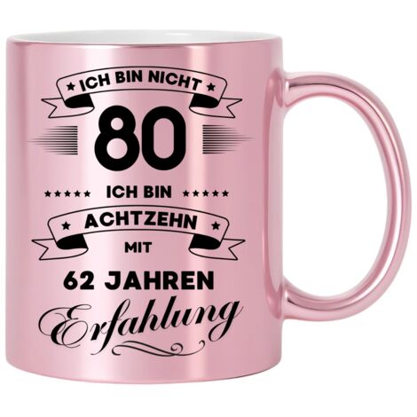 Tazza divertente, regalo per un 80° compleanno