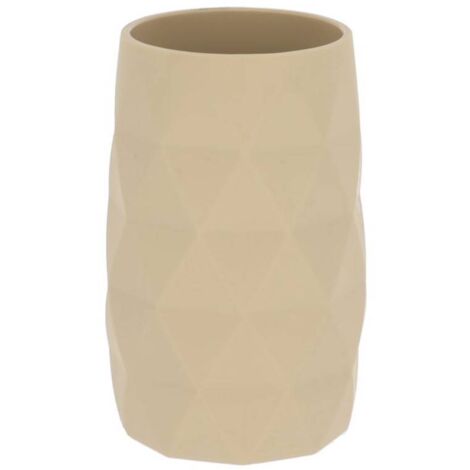 Tazza in abs + gomma - beige - Tendance