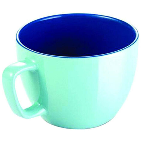 Tazza jumbo ema shine azzurra ml.600 - Ø cm.11x8,5h. - 6 pz