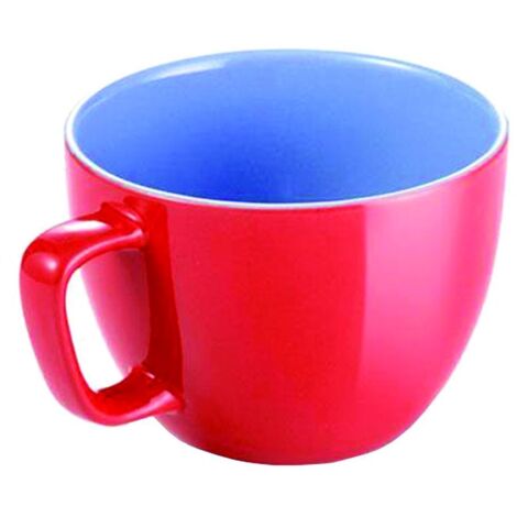 Tazza jumbo ema shine rossa ml.600 - Ø cm.11x8,5h. - 6 pz