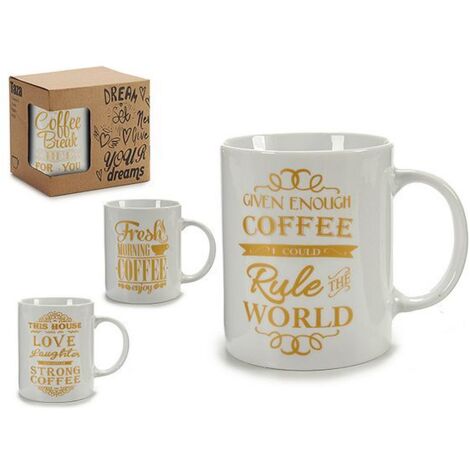Tazza Mug Oro (7 X 9,5 X 11 Cm)