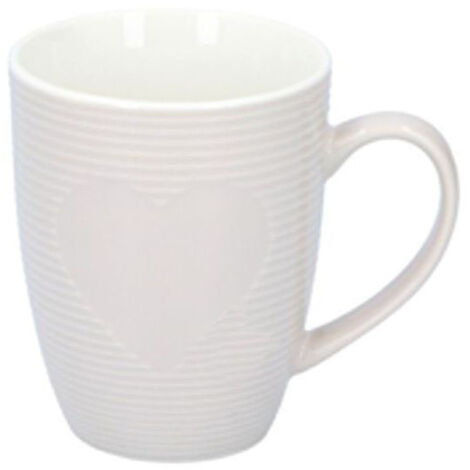 Tazza Mug Porcellana Cuore Cc 300 Edco