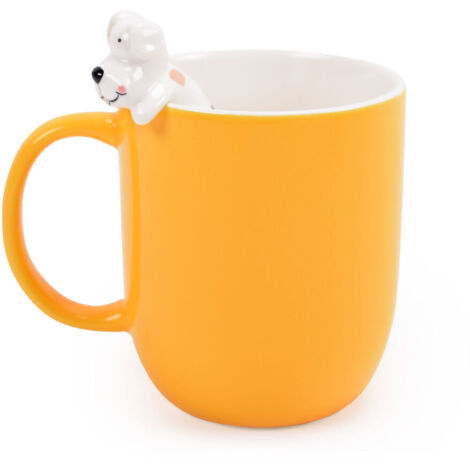 Tazza Mug Versa Giallo Cane