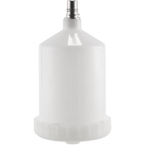 Tazza per vernice in plastica da 600 ml HVLP per spruzzatore a getto connettore SATA