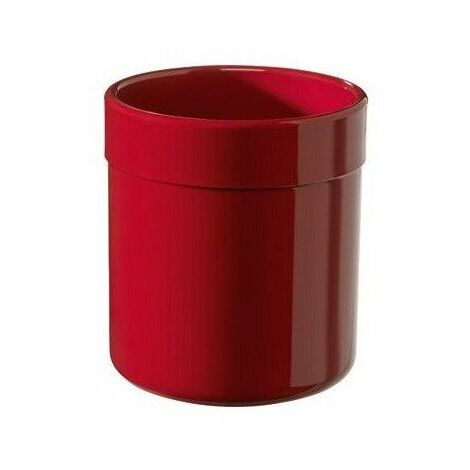 Tazza SERIE 801 con fondo piatto rosso rubino