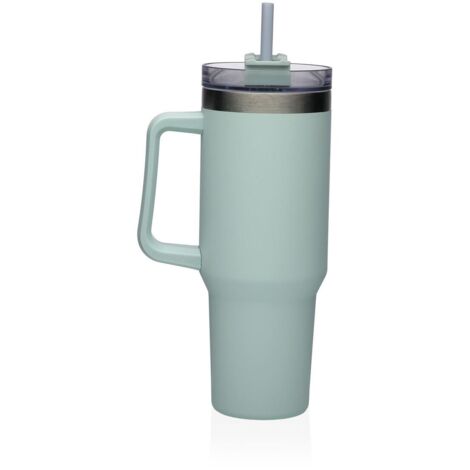 Tazza Thermos con Coperchio Versa Grigio