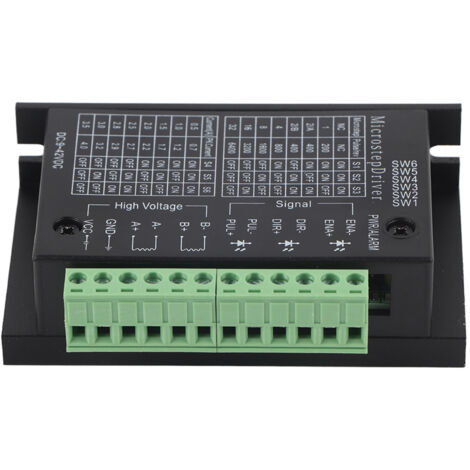 TB6600 4,0A 42V Steuerung für 42/57 Schrittmotoren, CNC-Modul mit 32 Unterteilungen