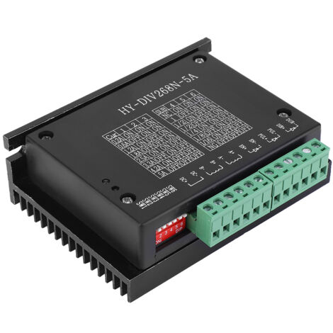 TB6600 Schrittmotortreiber – 12–48 V Stromversorgung, 0,2–5 A Stromstärke, hochpräzise Steuerung