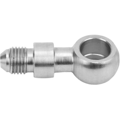 Tbest Adaptateur Banjo à œil AN4, Accessoire de Montage en Acier Inoxydable, Ajustement pour les Boulons, Haute qualité, Antirouille, Durable, usiné Selon des Tolérances Exactes,.