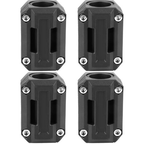 Tbest Bloc de Protection de Pare-chocs de Moto, Décor de Luxe 22 25 28mm R1200GS R1150GS G650GS Noir