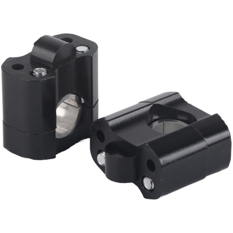 Tbest CNC-gefräste Motorrad-Lenkerklemmen aus Aluminiumlegierung, langlebige und hochfeste Halterung für Motorräder, Offroad-Bikes und ATVs mit 28 mm (1/8 Zoll) Lenkerdurchmesser (Lenker)