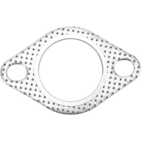 Tbest Hochleistungs-Rohrverbinder, Universalpassform, 1,75 Zoll, 45 mm, perforierter Stahlersatz für Turbo-Krümmerrohre.