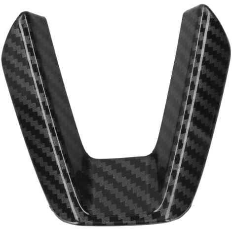 Tbest Lenkradbezug aus schwarzem ABS für PKW, Axela, CX-4, CX-5