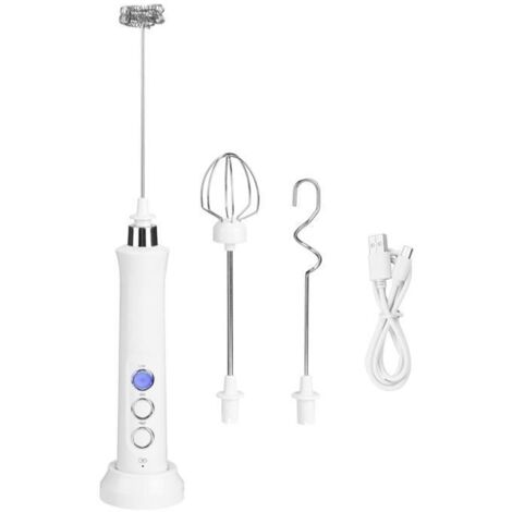 Tbest Mousseur à lait Milk mixer, adjustable egg beater, portable milk frother, kitchen, coffee stirrer, froth, articles shaker