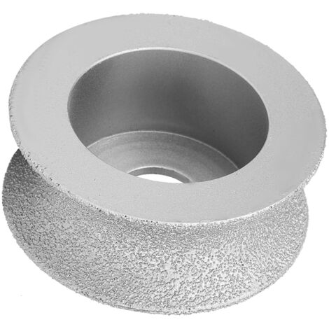 Tbest Schleifscheiben, 7,3 Cm, Gelötete Diamant-Schleifscheibe, Konkave Schleifscheibe für Steinkeramikglas (Konkave Schleifscheibe 2,5)