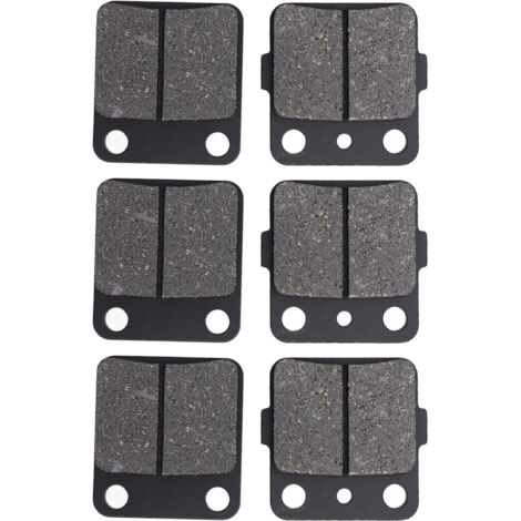 Tbest Stable Performance Metall-Bremsbelagsatz für Warrior 350 YFM350 1989-2004, Montage vorne und hinten.