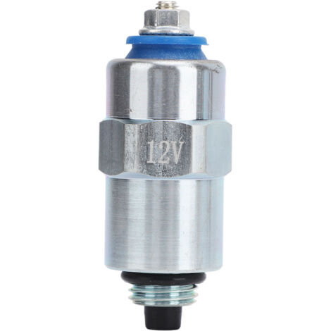 Tbest Vanne solénoïde de fermeture diesel de rechange haute performance pour AX BX C15 C25 CX Dispatch Escort 12 V.