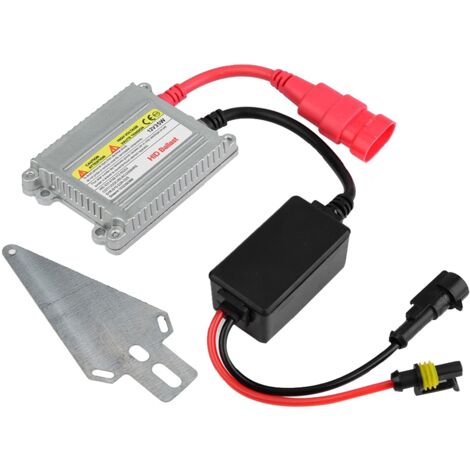 Tbest Vorschaltgerät Xenon Digital Universal 35W Antishock DC12V Antishock DC12V Kit für H1 H3 H4 H7 H11 D1S D2S 9004 9005 9006 9007 Silber