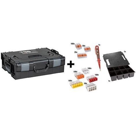 TBS France L-Box 136 Assortiment de bornes de connexion Wago 625 pièces