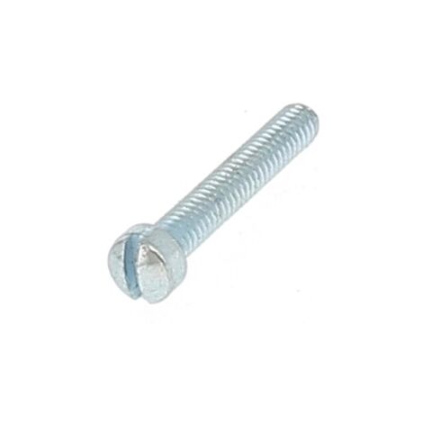 TCB Fendue N°6 UNC X 1/4 Acier Zingué