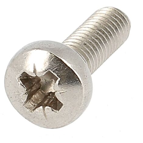 Vis à Tête Cylindrique Bombée Large Pozidriv Inox A4 DIN 7985