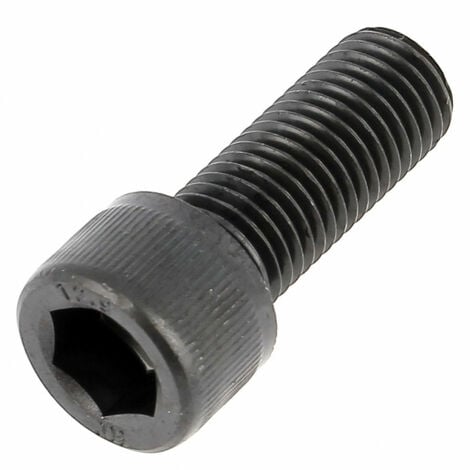 Vis à Tête Cylindrique Hexagonale Creuse Acier 12.9 Noir Filetage Total DIN 912 Pas 150