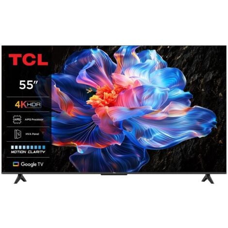 TCL P69K Serie Smart TV 4K Ultra HD 55 pollici 55P69K, Dolby Audio, HDR10+, Google TV