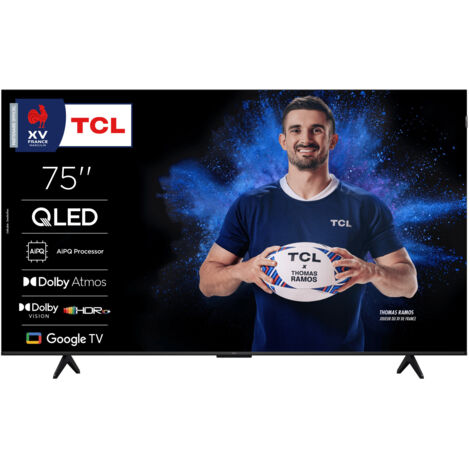 TCL P7K 75P7K TV 190,5 cm (75") 4K Ultra HD Smart TV Wifi Metallic 450 cd / m²