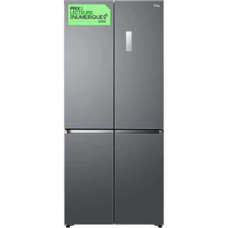 Tcl RC521CXE0 réfrigérateur multi-portes inox mat 521 litres