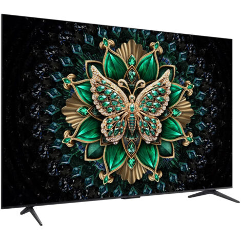TCL – Téléviseur Mini LED 98 pouces UHD/4K – Smart TV avec Bluetooth – Taux de rafraîchissement élevé – Technologie Ambilight - 98C6K