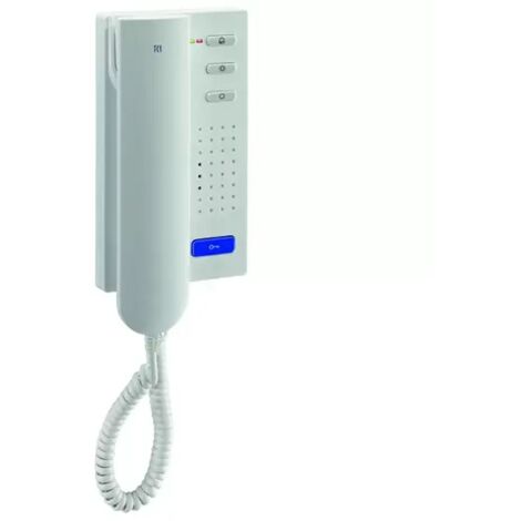 TCS Audio Türtelefon mit Komfortfunktionen 4 Tasten, Aufputzmontage weiß ISH3130-0140