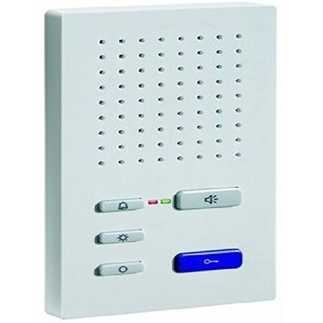 TCS Interphone audio blanc moderne 29x13x4 cm