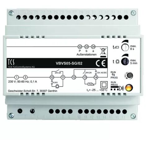 TCS Tür Control BUS-Steuergerät VBVS05-SG/02