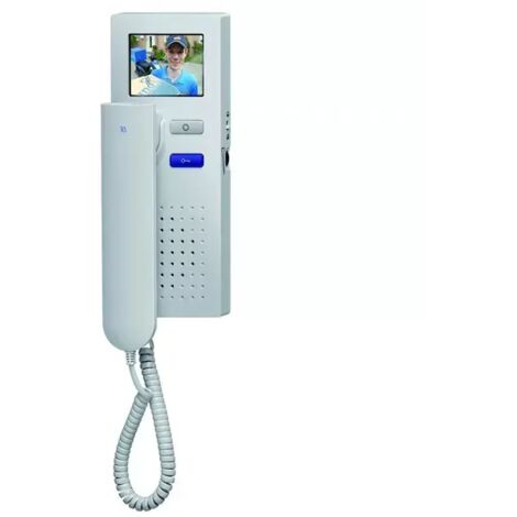 TCS Video Türtelefon für den Objektbereich mit Basisfunktionen, Aufputzmontage weiß IVH3222-0140