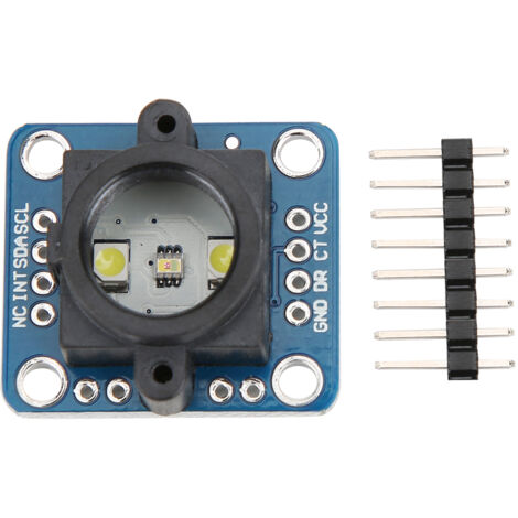 TCS34725 Farbsensor für Arduino, LED-Helligkeitserkennung, elektronisches Modul