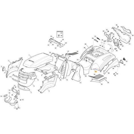 TCX-RADABDECKUNG SCHWARZ ORIGINAL STIGA - 325109802/0