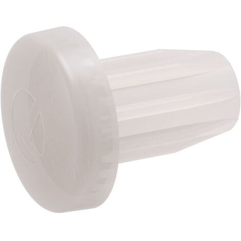 TD2 Türanschlagdämpfer zum Einbohren - Türpuffer 8,8x2,5 transparent - 100 Stück