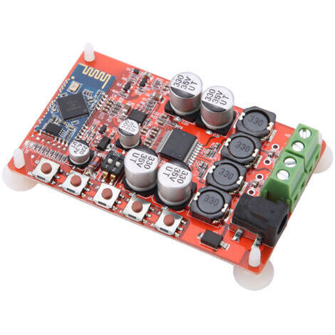 TDA7492P 50W  2 Module de carte d'amplificateur de récepteur audio Bluetooth sans fil double canal J3J7