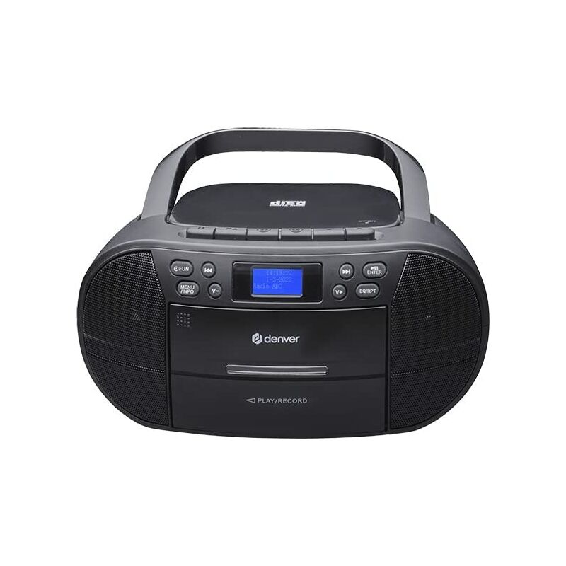 Denver - TDC-280B Radiocassette dab+, fm aux, cd