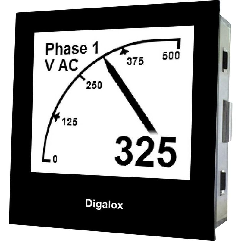 TDE Instruments Digalox DPM72-MP Appareil de mesure numérique à encastrer S009371