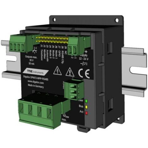 TDE Instruments Digalox DPM72-MPPV-RS485-DIN Strumento di misura digitale da guida DIN