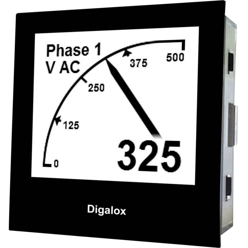 Image of Tde Instruments - Digalox DPM72-MP+-RS485 Strumento di misura digitale da pannello