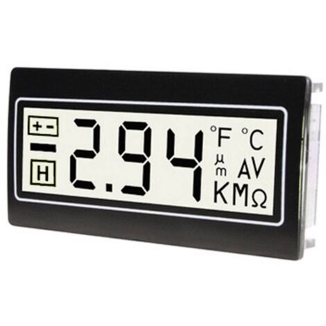 Tde-Instruments DPM962-TW multimetro digitale bianco preciso