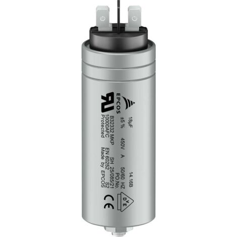 TDK B32332I6156J080 1 pz. Condensatore MKP a innesto 15 µF 450 V/AC 5 % (Ø x L) 30 mm x 78 mm
