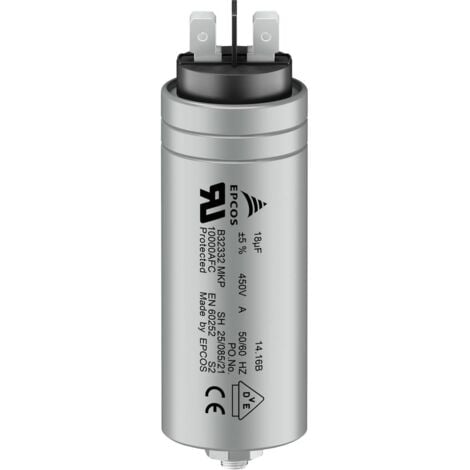 TDK B32332I6255J081 1 pc(s) Condensateurs à film MKP à enficher 2.5 µF 450 V/AC 5 % (Ø x L) 30 mm x 52 mm