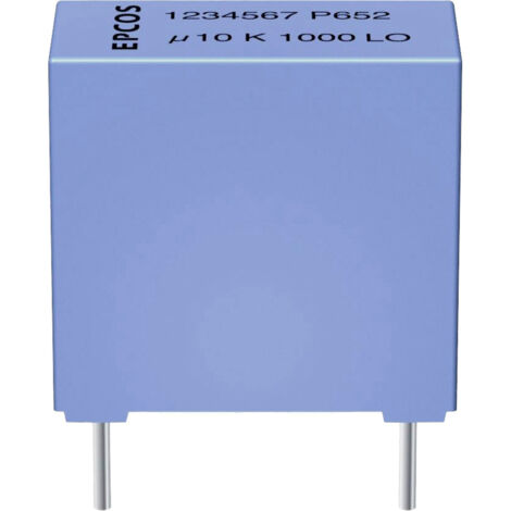 TDK B32653A0104J000 1 St. Folienkondensator 100 nF 1000 V/DC, 250 V/AC 5 % 22.50 mm (L x B x H) 26