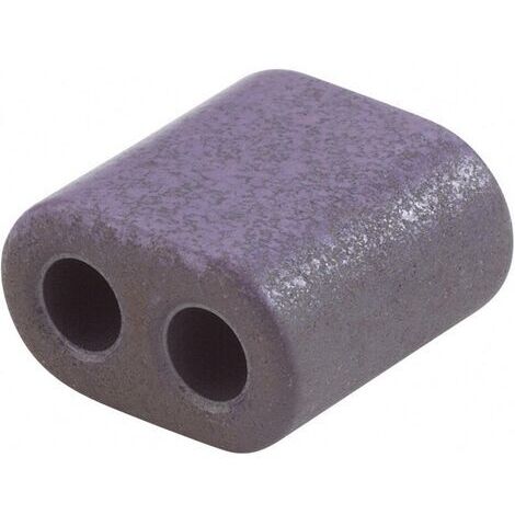 TDK B62152A1X1 B62152A1X1 Anneau de ferrite double trou Ø câble (max.) 3.4 mm (L x l x H) 14.5 x 8.5 x 14.5 mm 1 pc(s) S77133