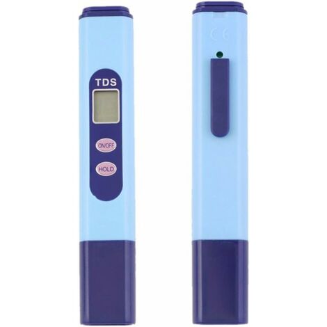 TDS-2B Wasserqualitätsmessgerät Tester Digital LCD Professioneller Messstift Wasserhärte Gehalt an mineralischen Verunreinigungen im Wasser, T-Audace